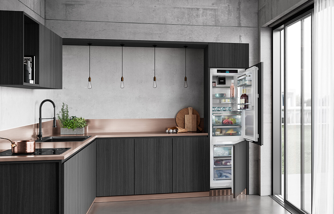Fully integrated fridge/freezer and BioFresh ICBNh 5173