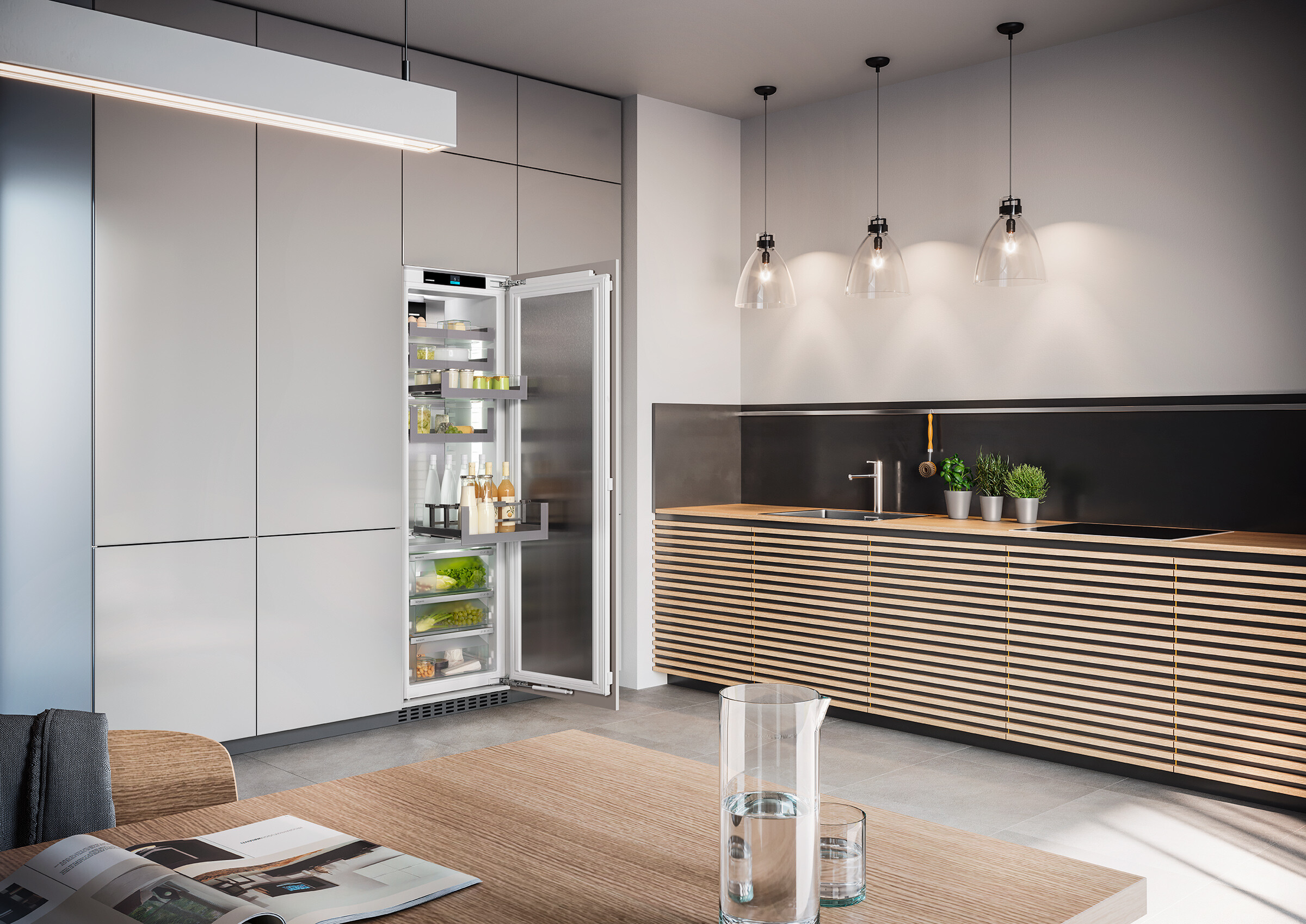 FULLY INTEGRATED FRIDGE WITH OPENSTAGE & BIOFRESH IRBPh 5170