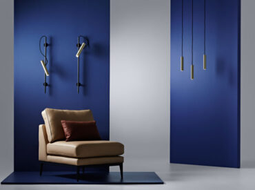 Brass and matt black finishes combine in the Luxe range by ISM Objects