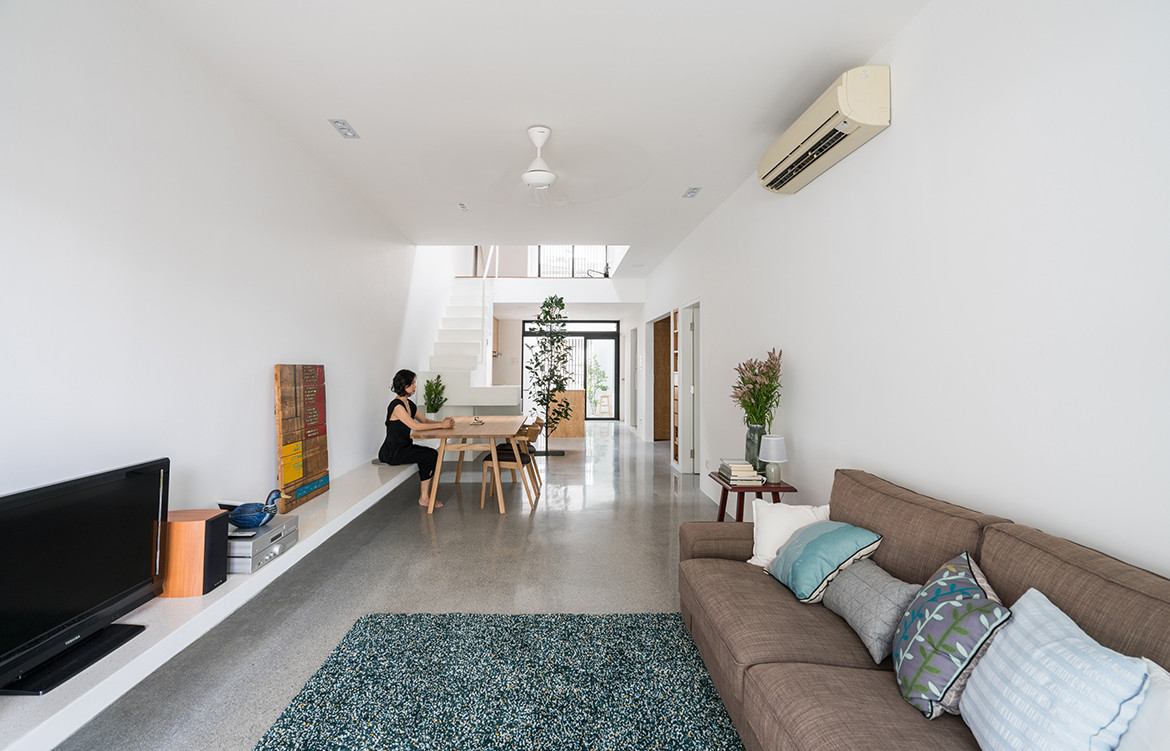 Jose House Fabian Tan Architects living room