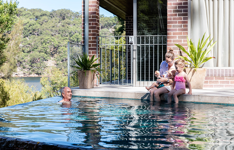 Josephine Hurley Kingfisher House pool