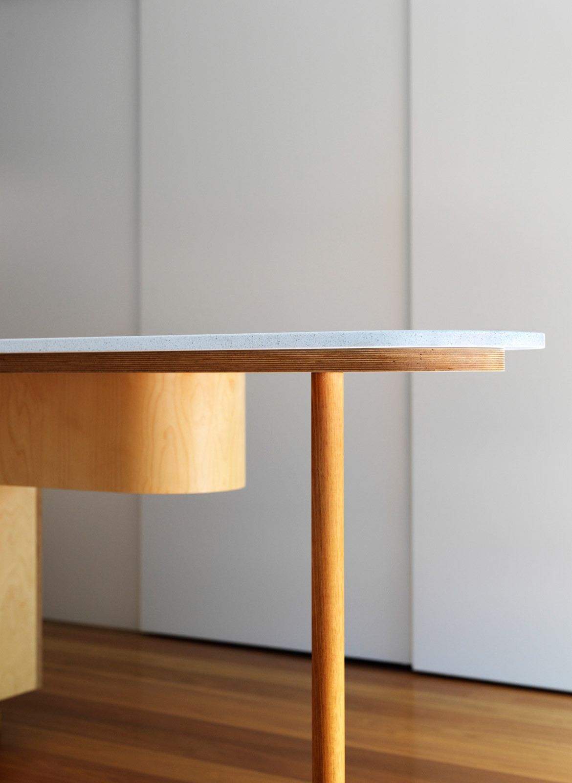 Kondo Condo Downie North CC Felipe Neves kitchen bench details material structure