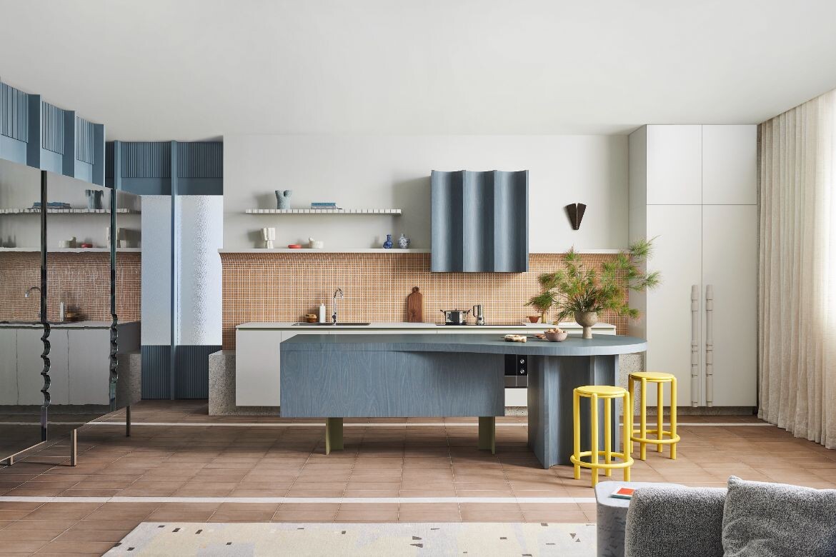 There’s nothing bland about the new Laminex kitchen by Studio Doherty