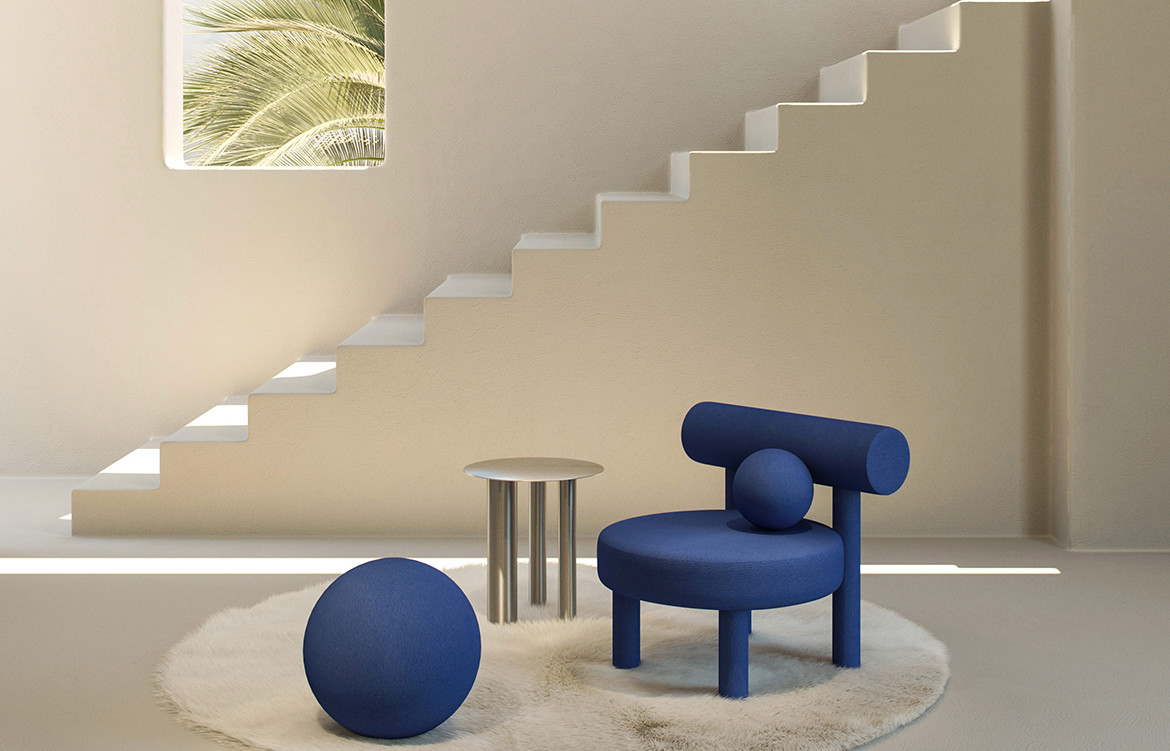 Gropius armchair by Noom as presented at Maison et Objet 2020