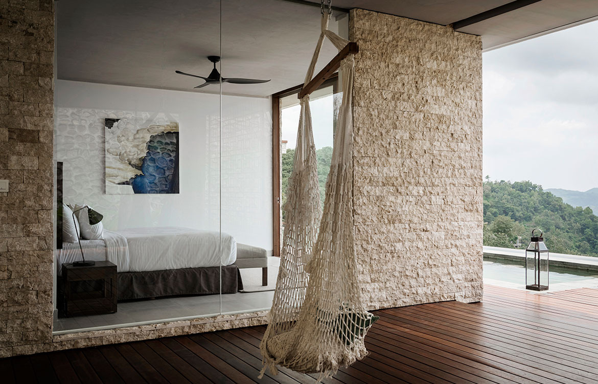  Maleo Residence Mitchel Squires Associates master bedroom views