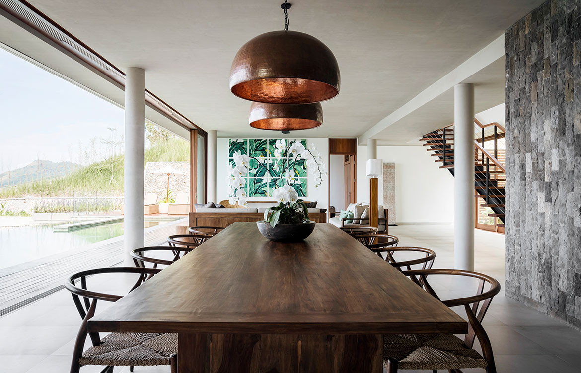  Maleo Residence Mitchel Squires Associates open dining space