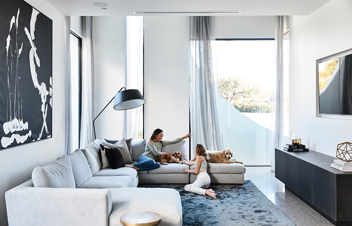 Martin Friedrich Architects living room