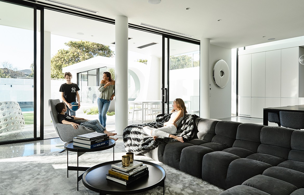 Martin Friedrich Architects living room 2