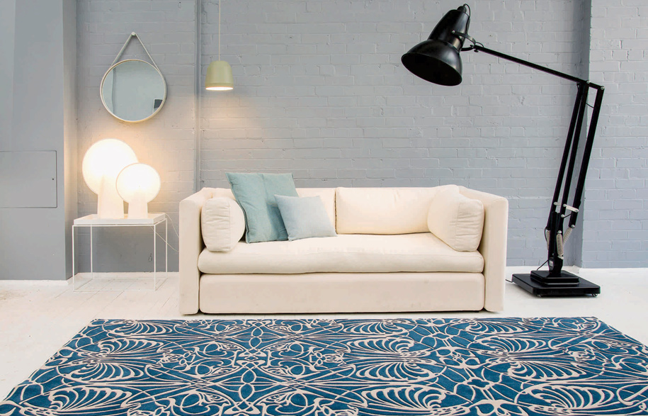 Designer Rugs latest collection imbues the Art Nouveau movement