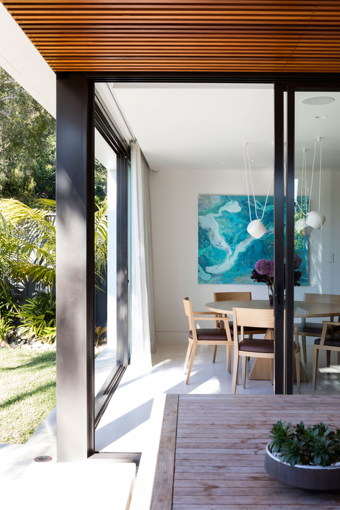 Mosman House Daniel Boddam Architects cc Brett Boardman indoor outdoor