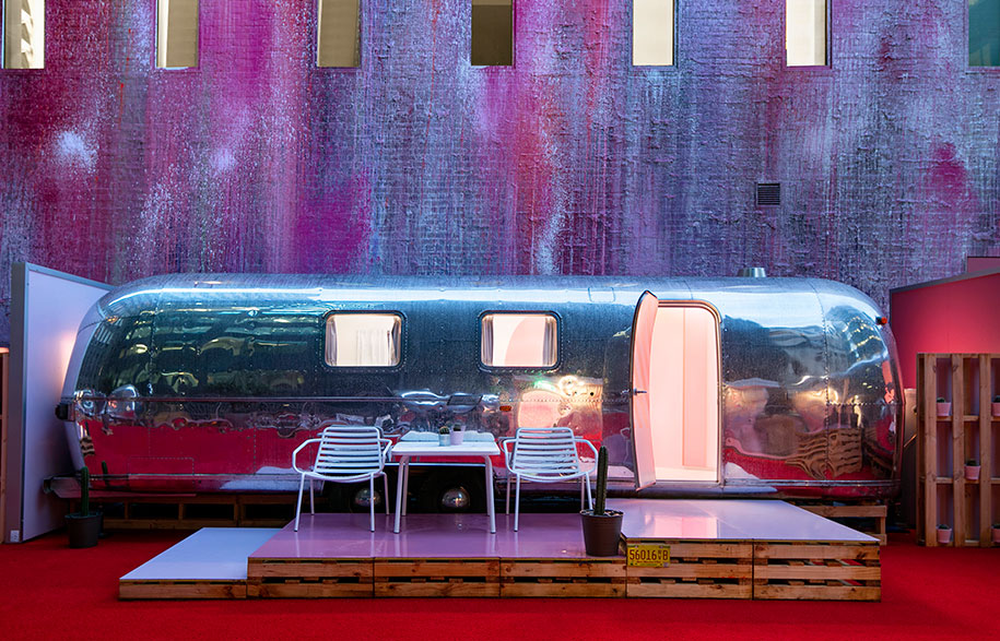 Let’s Go Rooftop Glamping in 1970s Caravans