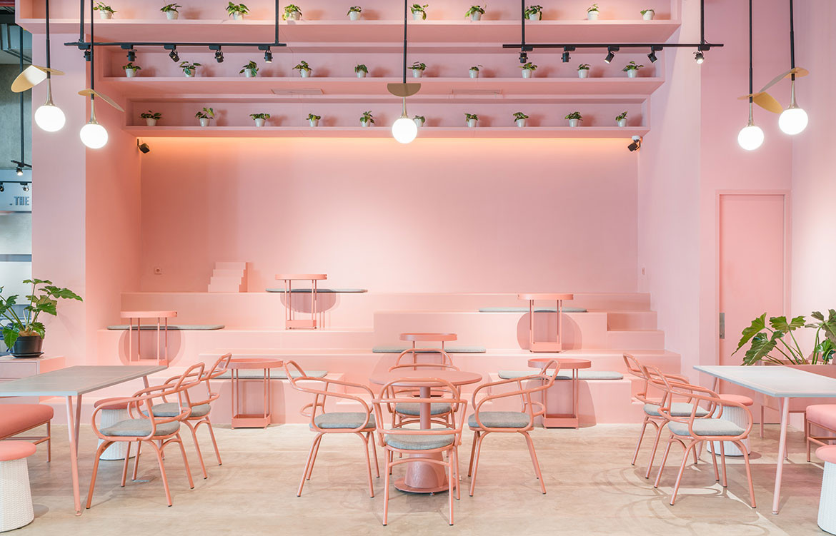 Pastel Colours Champion This Café By AlvinT Studio | Habitus Living