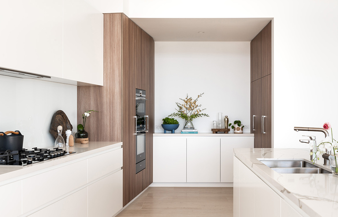 Overton Terraces Banham Architects cc Dion Robeson kitchen cabinetry