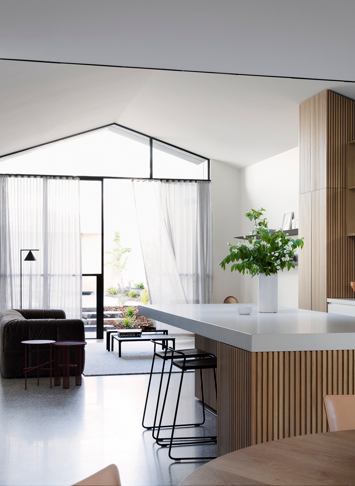 Port Melbourne House Pandolfini Architects CC Rory Gardiner open plan