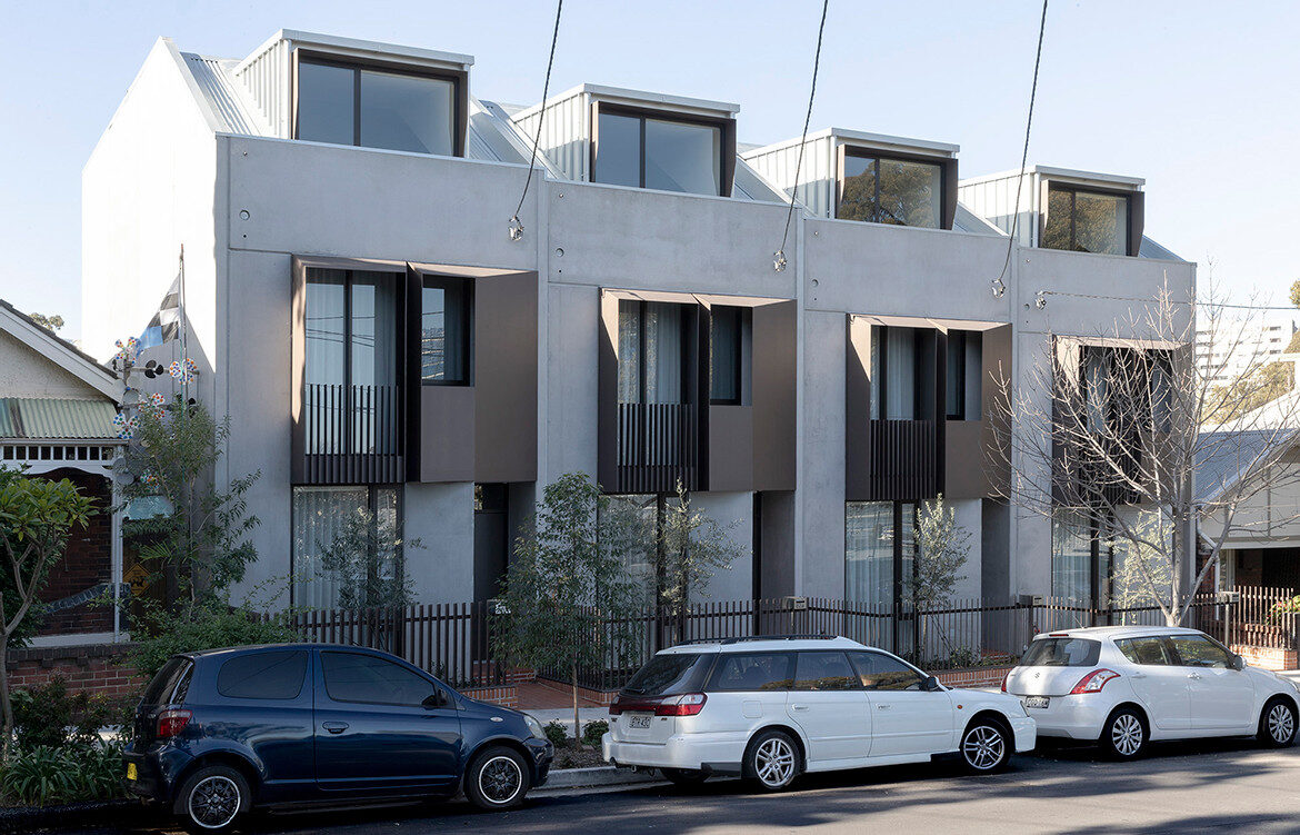 Co Ap Portman Street Terraces In Zetland Habitus Living Portman Street Terraces Co Ap Cc Ross Honeysett Exterior