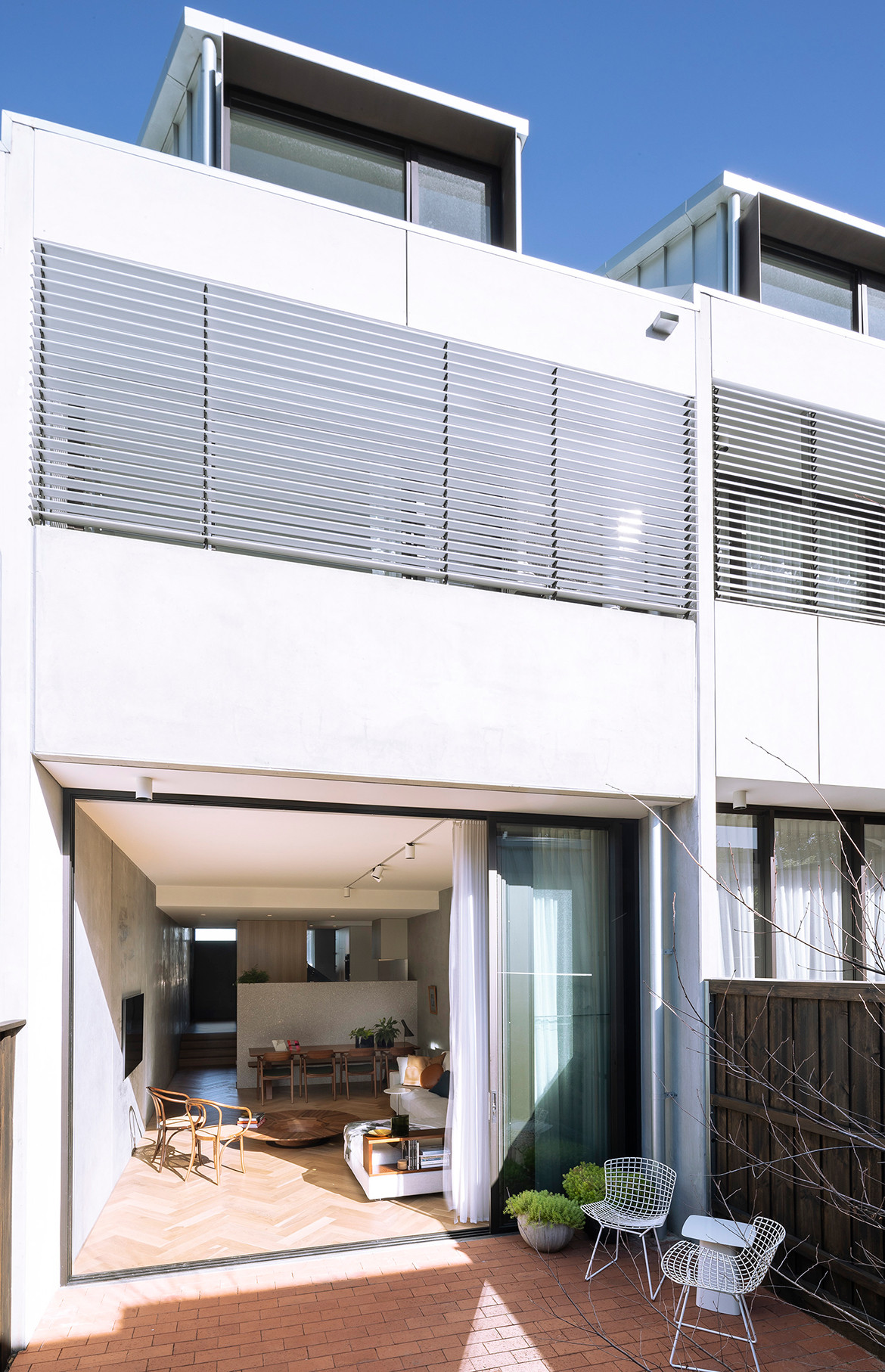 Portman Street Terraces CO-AP CC Ross Honeysett open interior and exterior