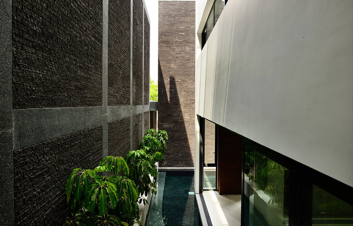 cess Wales House HYLA Architects pool