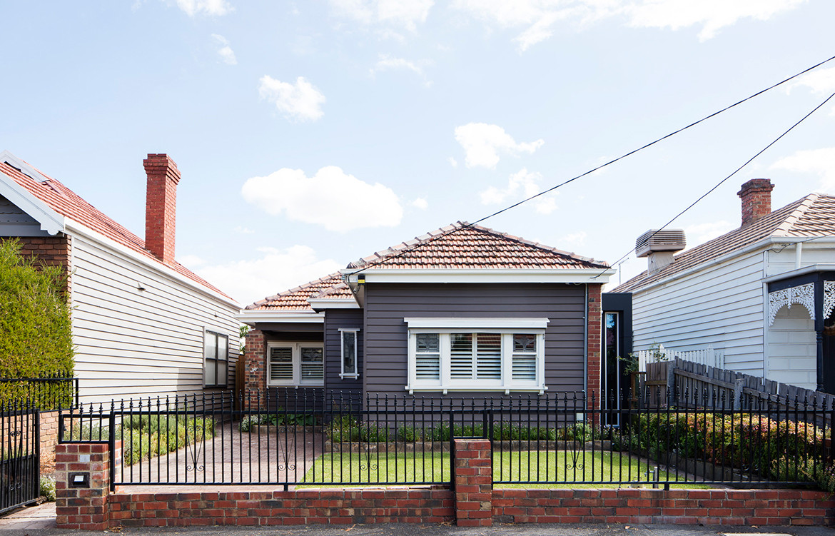 Allan Street House Gardiner Architects CC Rory Gardiner back yard