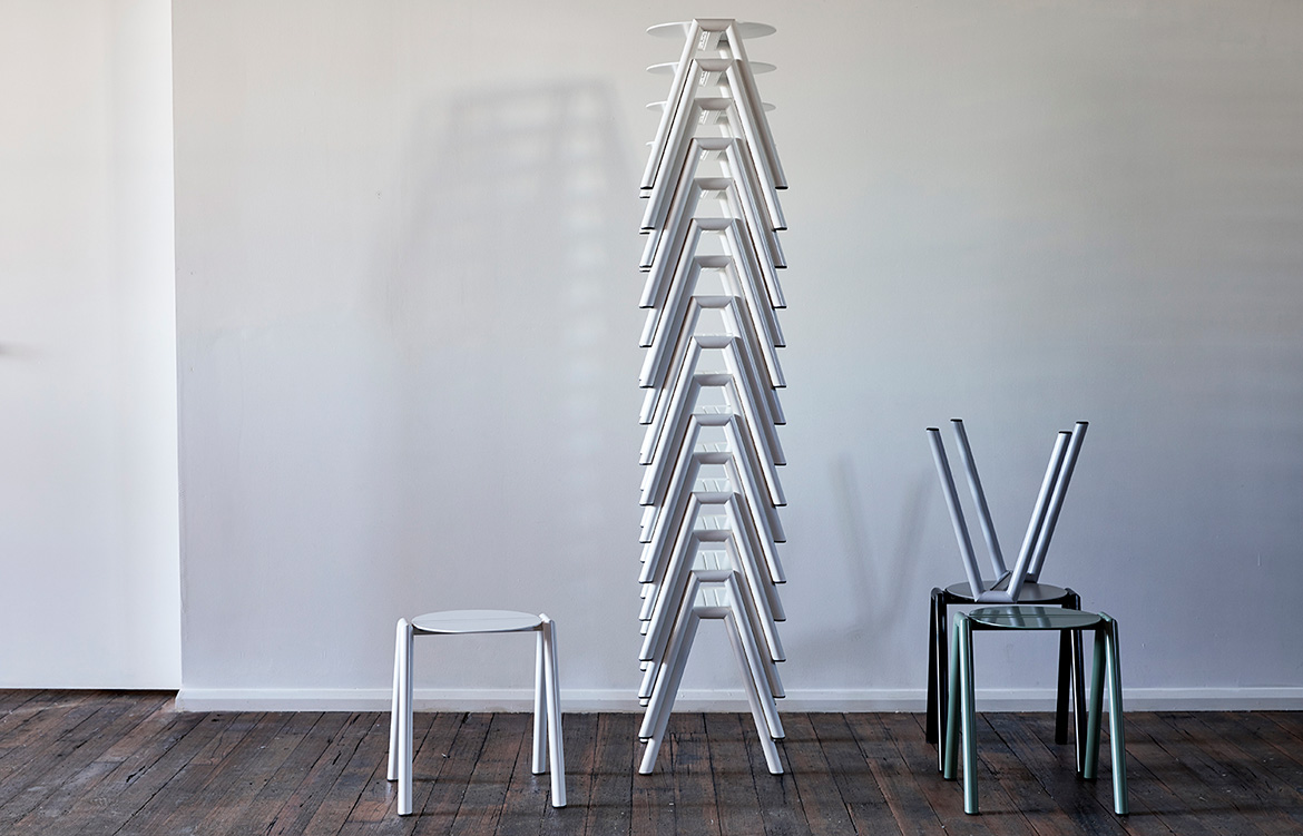 Rene Linssen Furnished Forever stackable stools