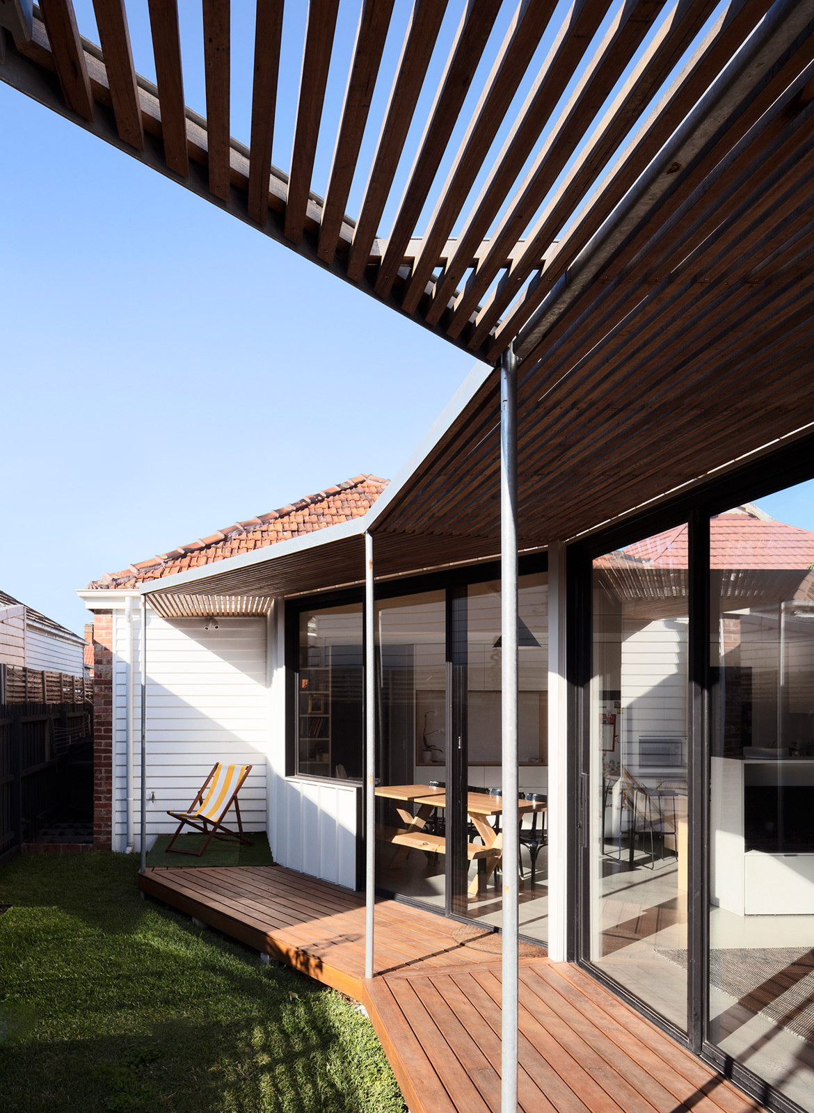 Allan Street House Gardiner Architects CC Rory Gardiner entrance