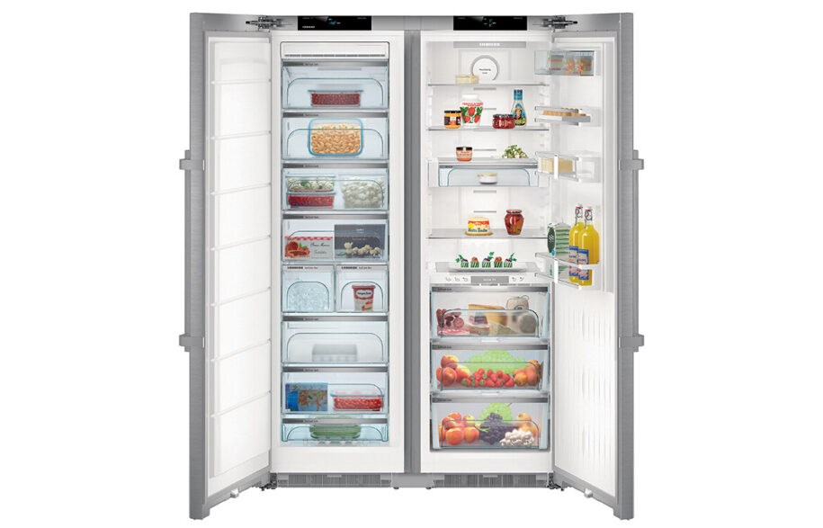 FREESTANDING SIDE BY SIDE FRIDGE SBSes 8673 Liebherr Habitus Living