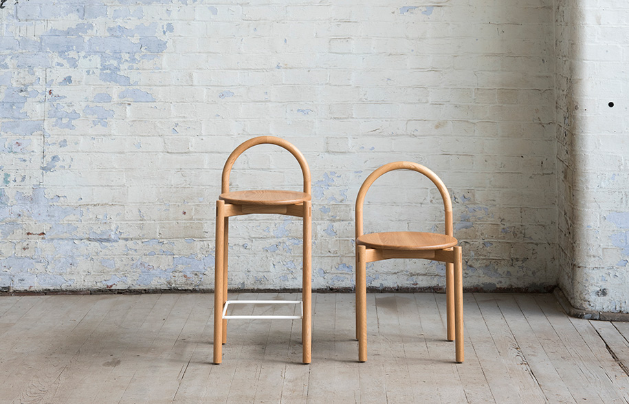 SBW Halo stool dining chair