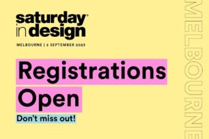 Registrations officially open for Saturday Indesign 2023!