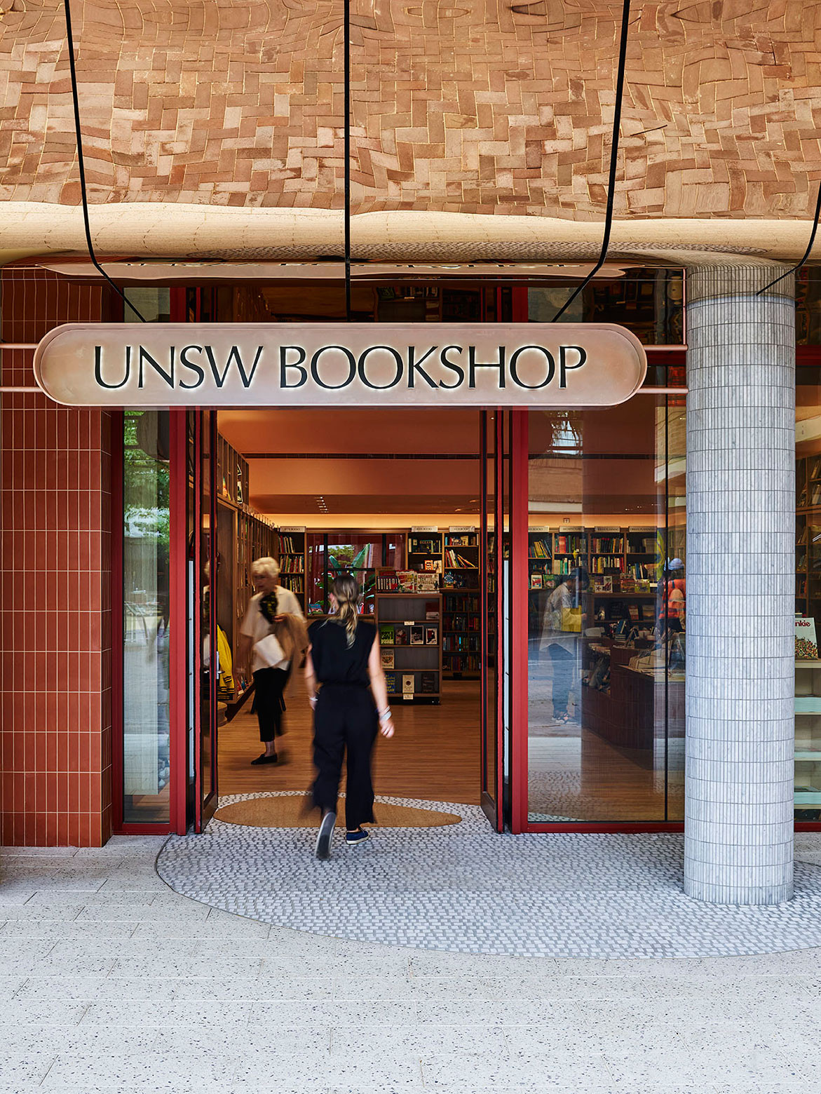 SJB Writes A New Chapter For UNSW Bookshop | entrance