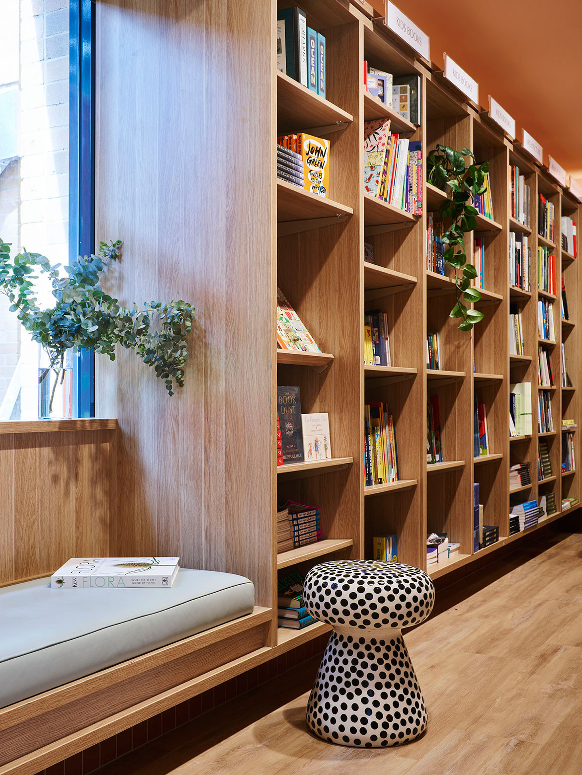 SJB Writes A New Chapter For UNSW Bookshop | window seat