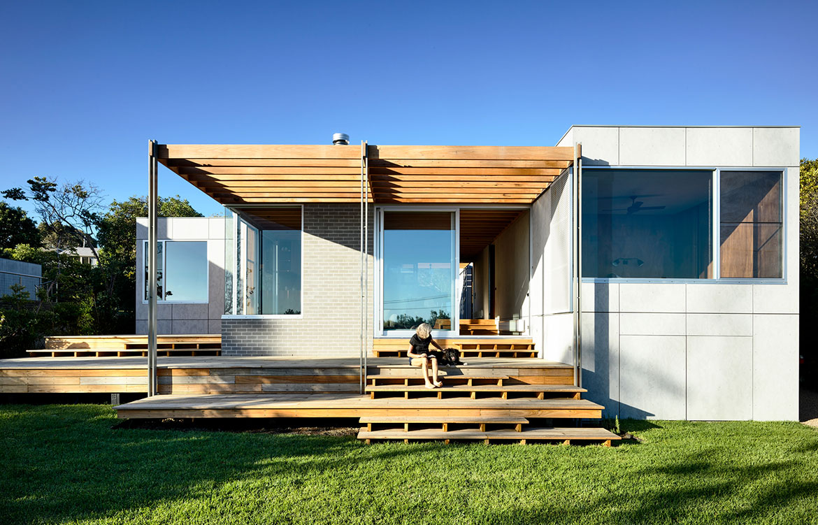 Seaberg House Kerstin Thompson Architecture veranda