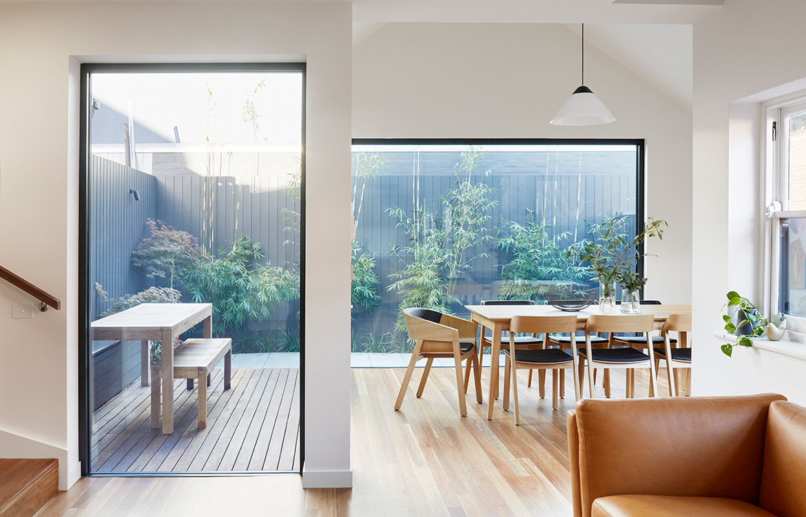 Shadow House Nic Owen Architects CC Christine Francis indoor and outdoor