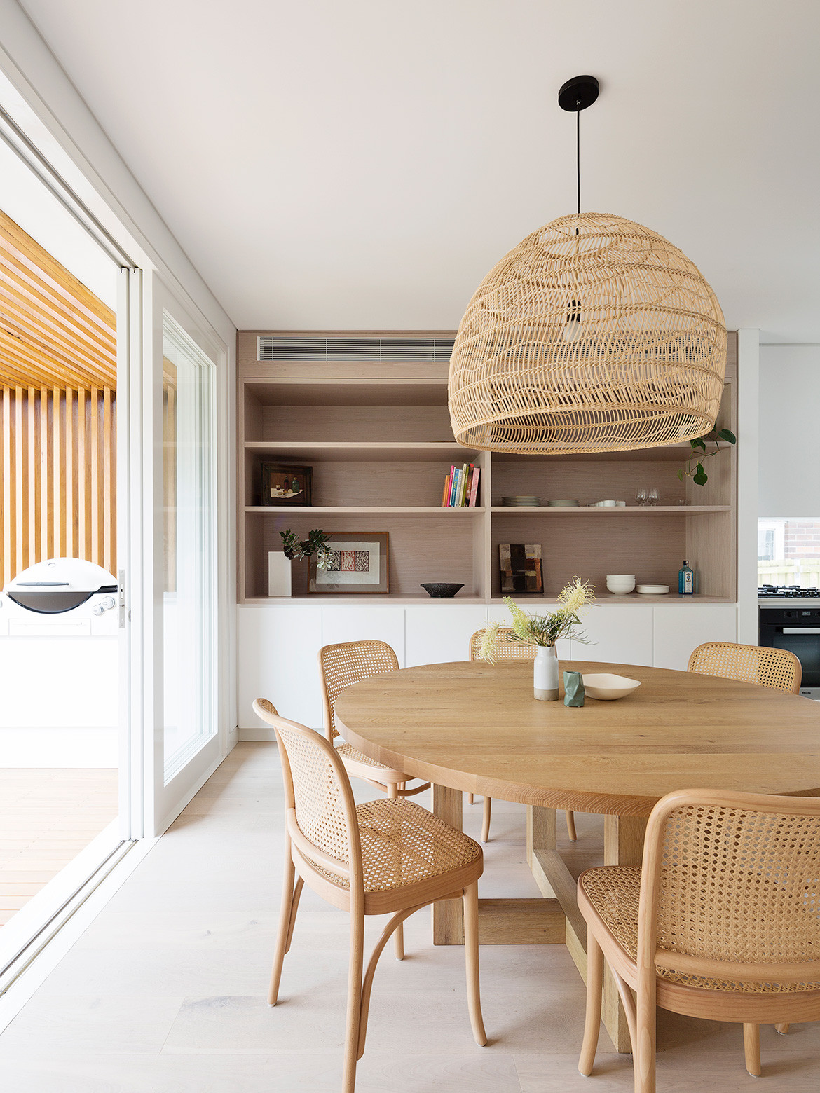 Shifted House by SSD Studio | semi-detached house | art deco beach house renovation | minimalist, beachy interior