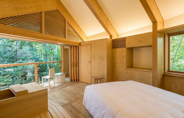 Shishi-Iwa House Shigeru Ban Japan guest room