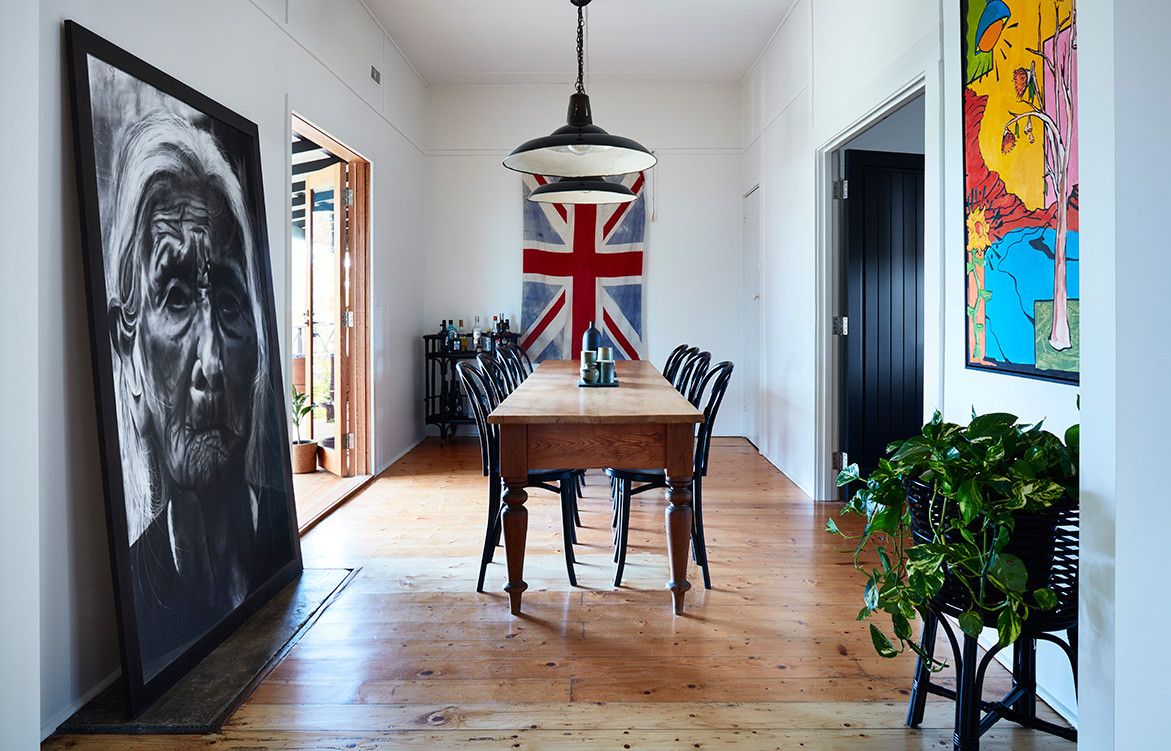 A 1920s Cottage Gets A Bryant Alsop Makeover | dining room