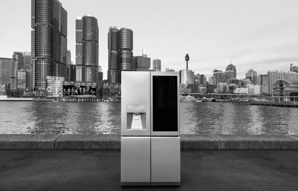 LG SIGNATURE LG Electronics sigature view fridge cityscape