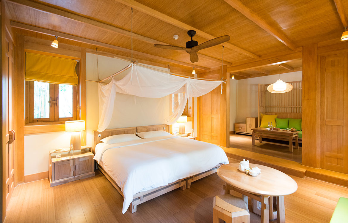 Six Senses Qing Cheng Mountain Dave Tacon bedroom