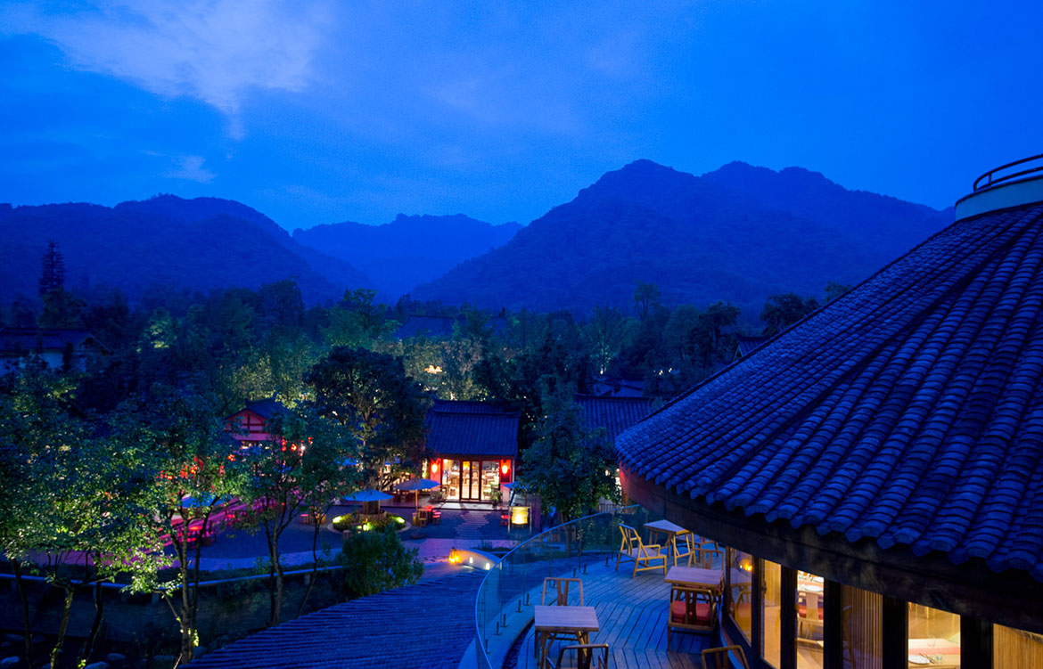 Six Senses Qing Cheng Mountain Dave Tacon nightscape