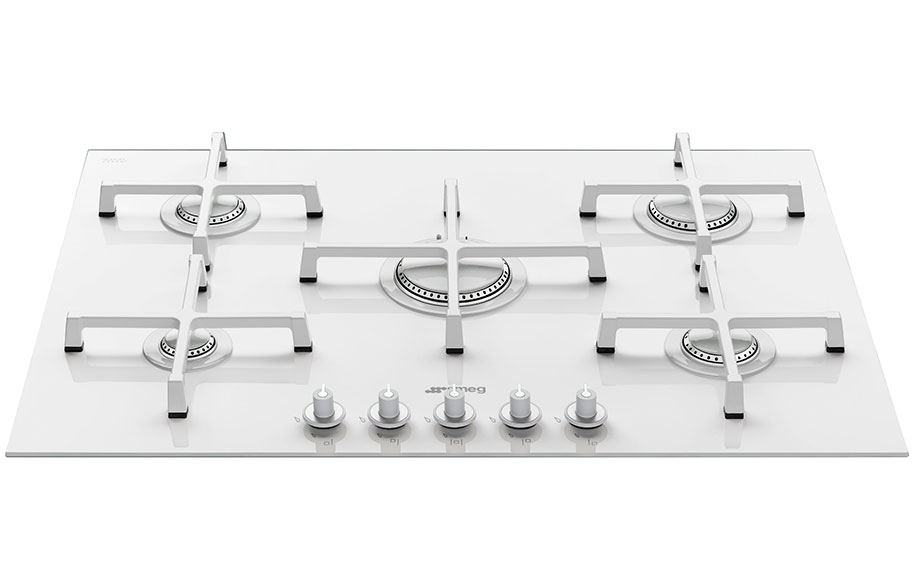 Smeg white gas deals hob