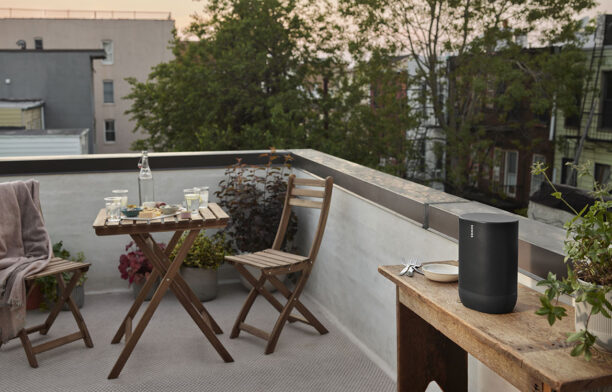 Sonos Move, rooftop