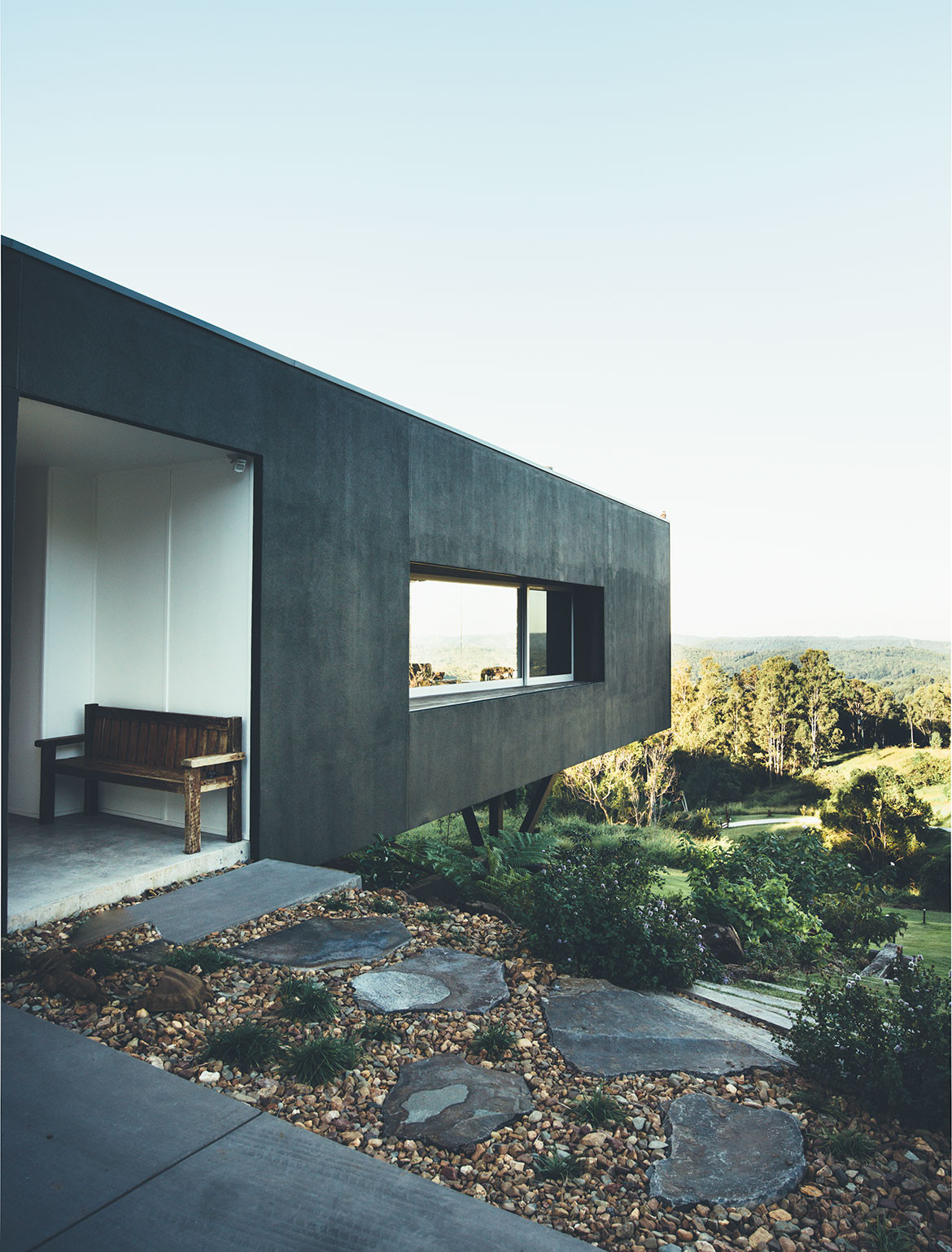 Stealth House Teeland Architects cc Jared Fowler view