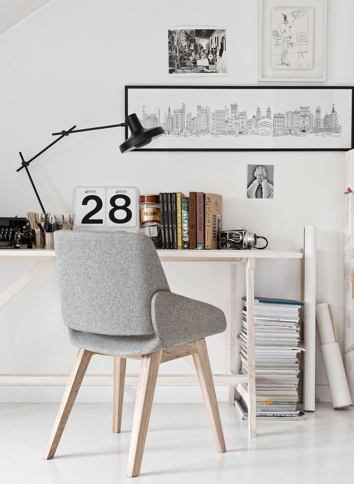 Habitus Loves... A Study Nook stylecraft monk chair