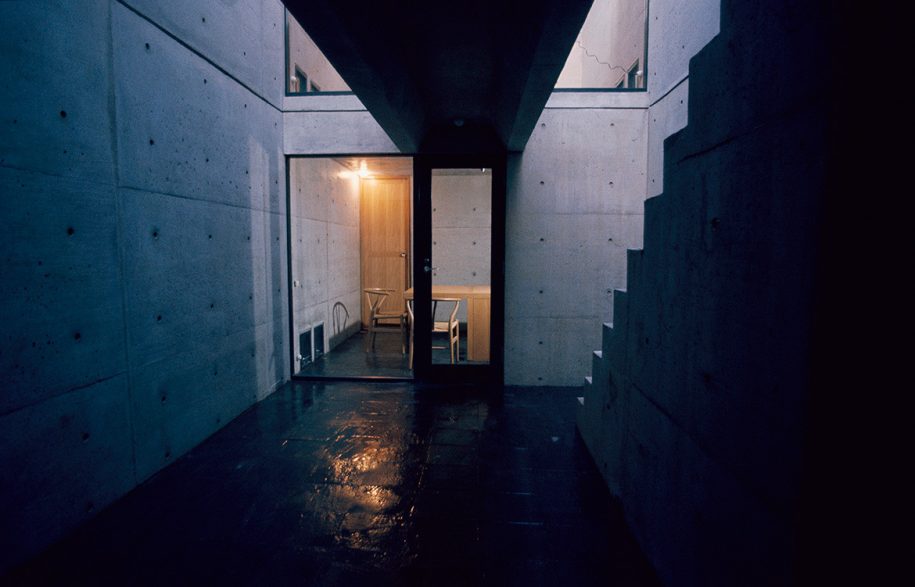 Tadao Ando Row House in Sumiyoshi