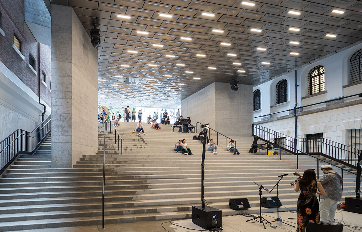 Tai Kwun Centre Herzog de Meuron atrium