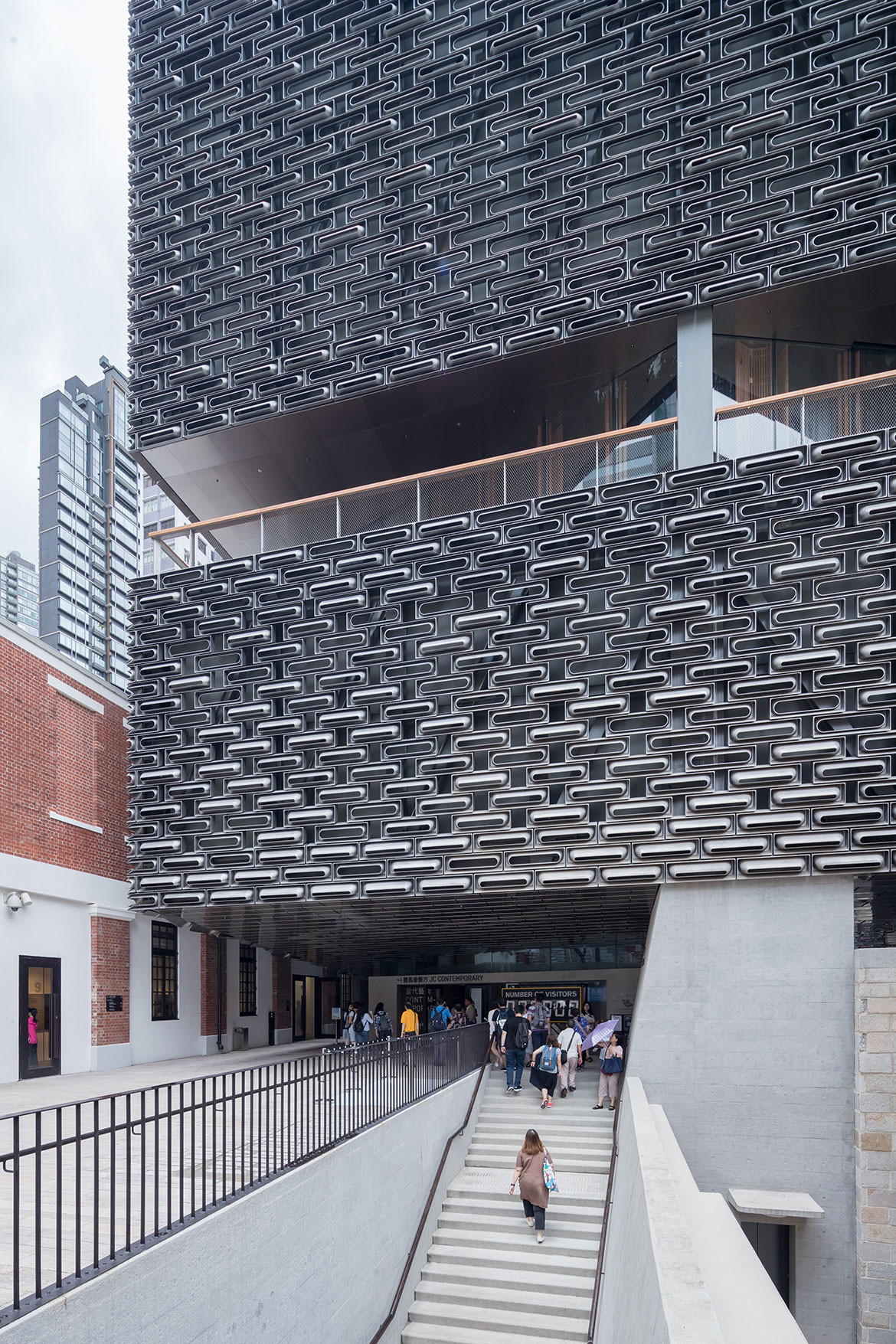 Tai Kwun Centre Herzog de Meuron entrance