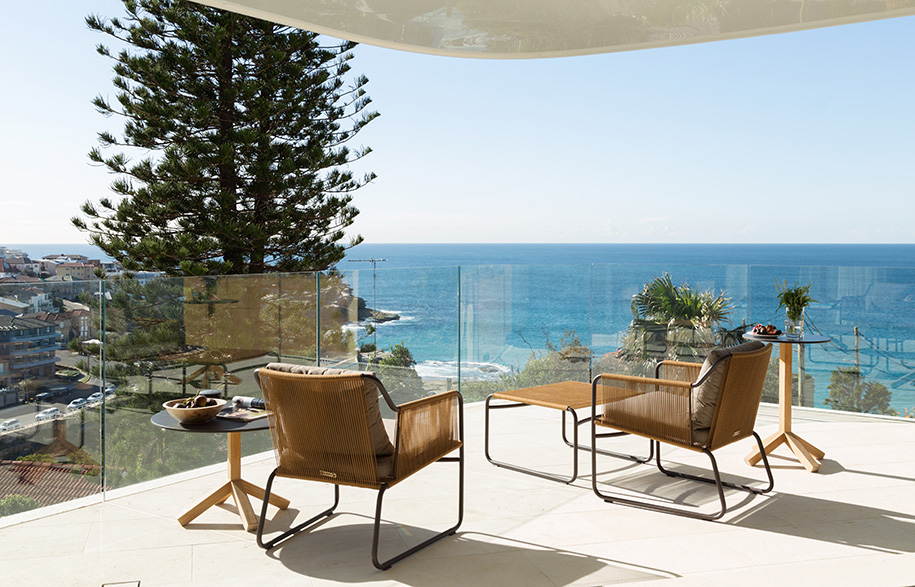 Tamarama House Porebski Architects balcony