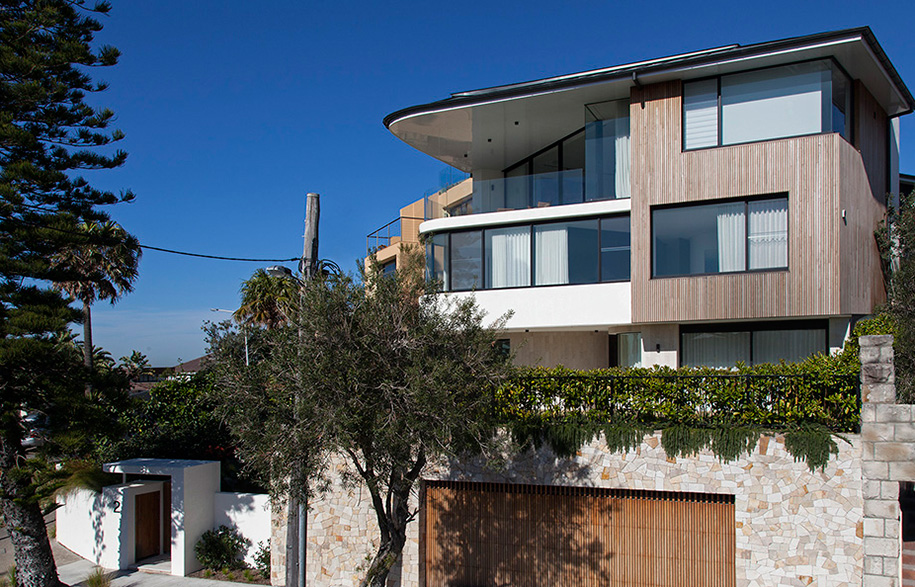 Tamarama House Porebski Architects exterior