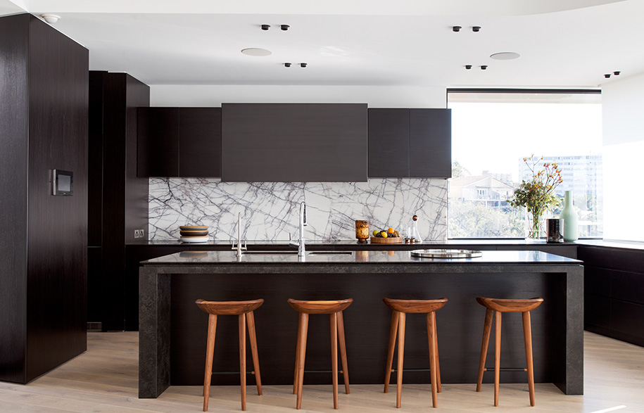 Tamarama House Porebski Architects kitchen