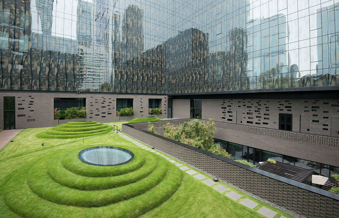 Temple House Chengdu rooftop garden