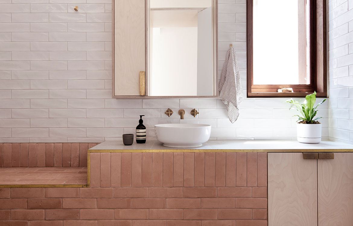 Bathroom Design Inspiration | Three Piece House by TRIAS