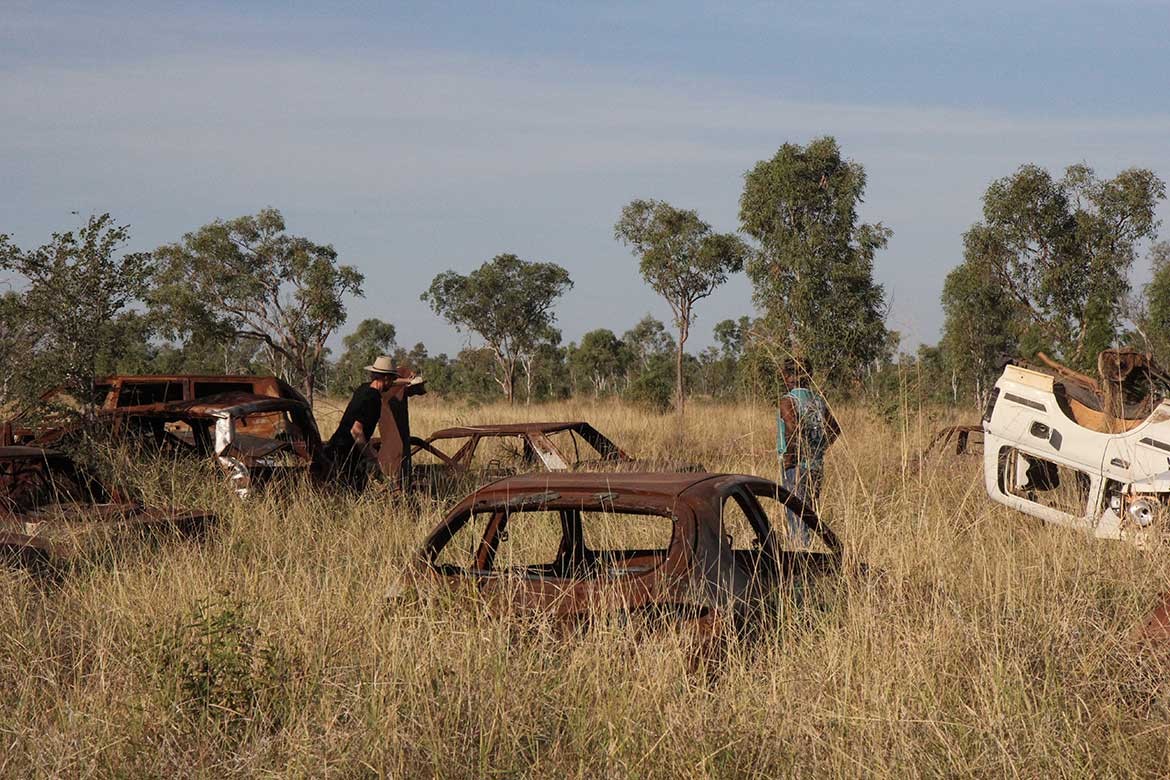 Trent Jansen Mangkala Indigenous Collective pocuring car bonnets